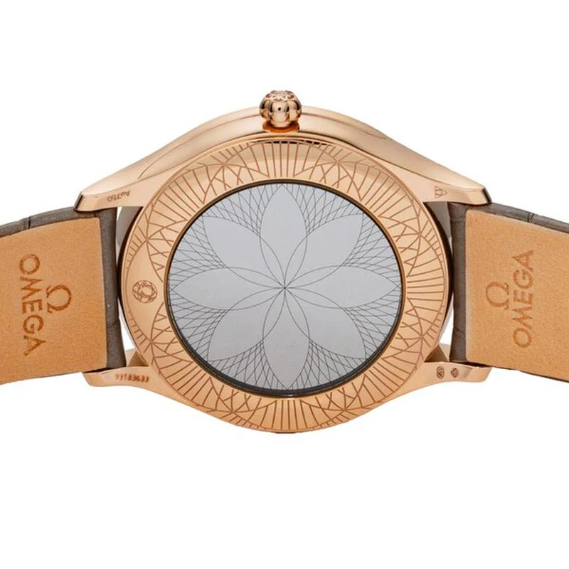 Omega De Ville Tresor Ladies Leather Strap Parallel Import 5-Year Warranty 428.58.36.60.13.001 - Image 4