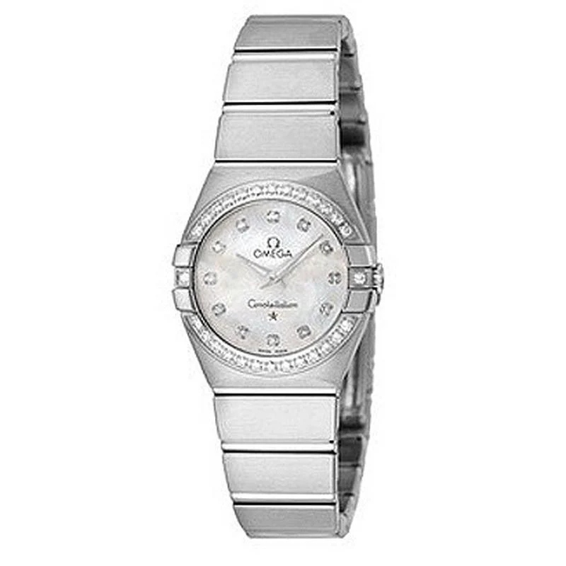 Omega Ladies Omega Constellation Quartz Ladies Parallel Imported Product 123.15.24.60.55.001
