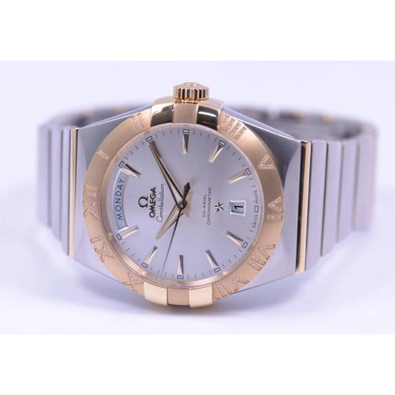 Omega Men's Omega Constellation Co-Axial Chronometer Yellow Gold Automatic Men's Parallel Import 123.25.38.22.02.002 - Image 4