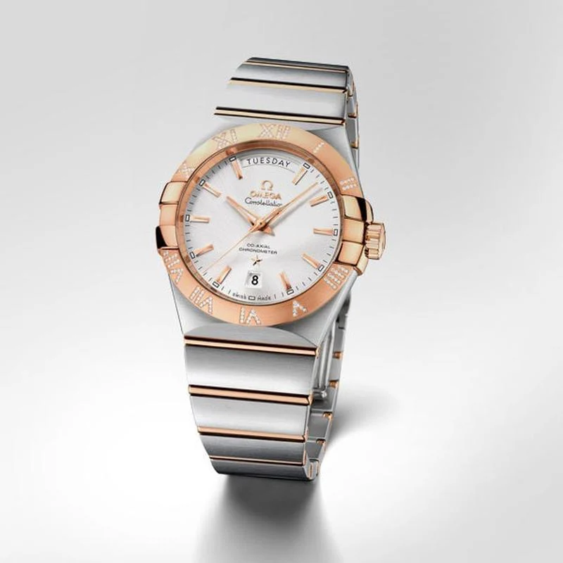 Omega Men's Omega Constellation CO-AXIAL Red Gold Automatic Watch Men's Parallel Import 123.25.38.22.02.001 - Image 3