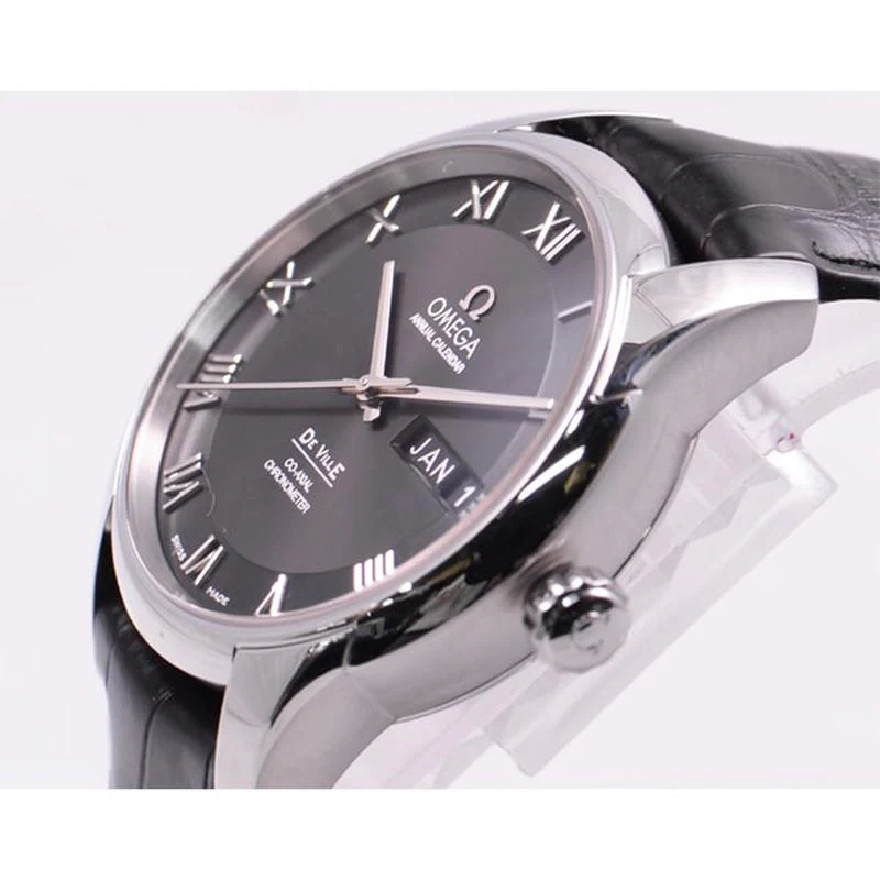 Omega Men's Omega De Ville Black Parallel Import 5-Year Warranty 431.13.41.22.01.001 - Image 2