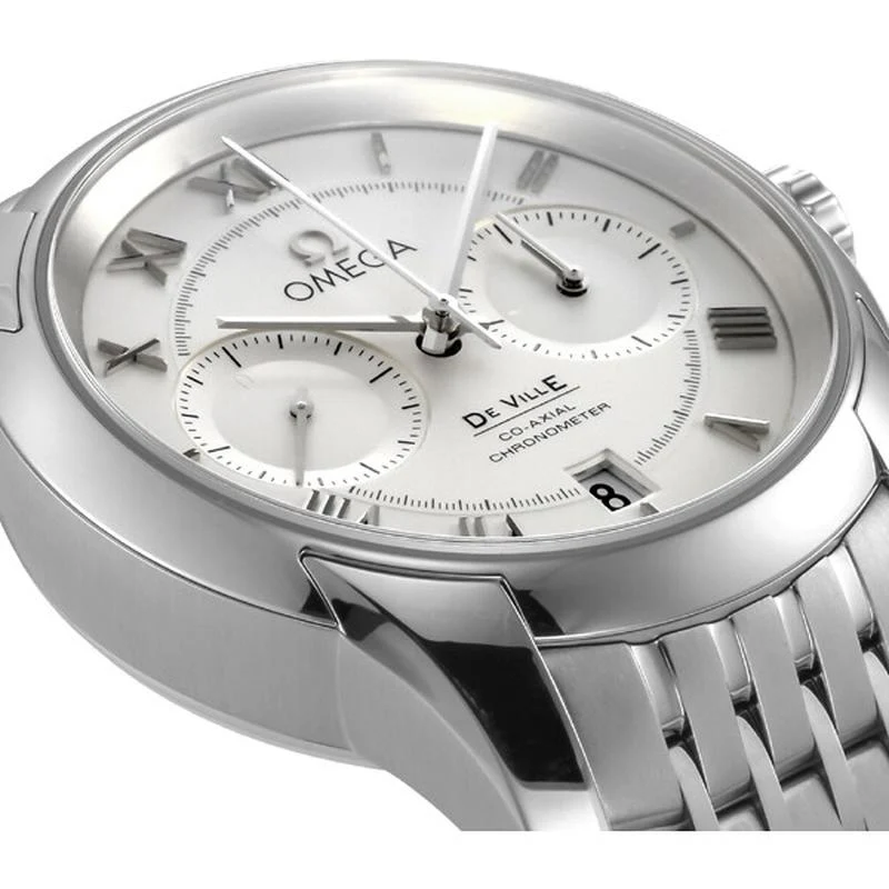 Omega Men's Omega De Ville Hour Vision Silver Parallel Import 5-Year Warranty 431.10.42.51.02.001 - Image 2