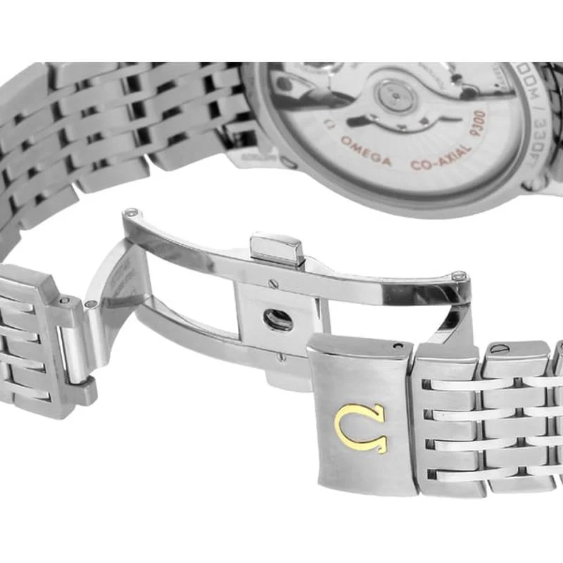 Omega Men's Omega De Ville Hour Vision Silver Parallel Import 5-Year Warranty 431.10.42.51.02.001 - Image 5