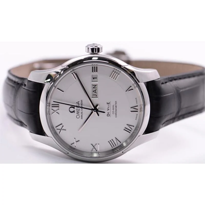 Omega Men's Omega De Ville Silver Parallel Import 431.13.41.22.02.001 - Image 3