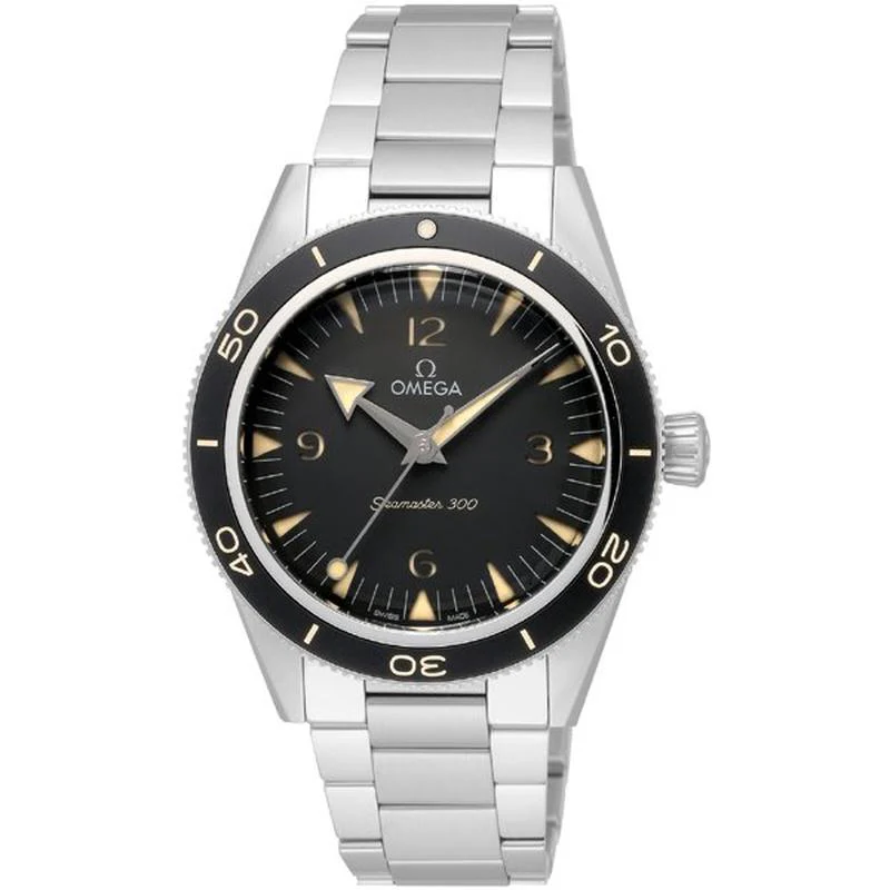OMEGA Seamaster 300M Black 5-Year Warranty 234.30.41.21.01.001 [Parallel Import]