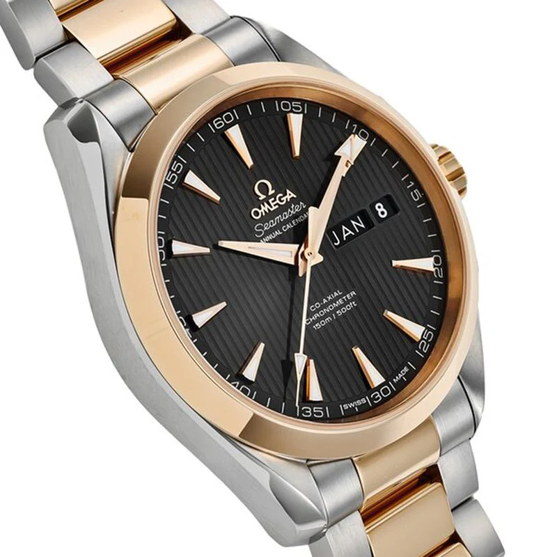 Omega Seamaster Aqua Terra 150M Co-Axial Chronometer in Brown - Parallel Import 231.20.43.22.06.002 - Image 2