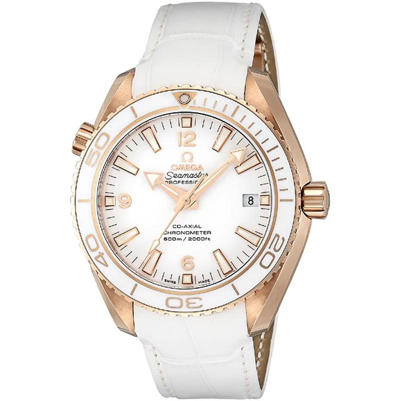 Omega Seamaster Planet 600M White Parallel Import with 5-Year Warranty 232.63.42.21.04.001
