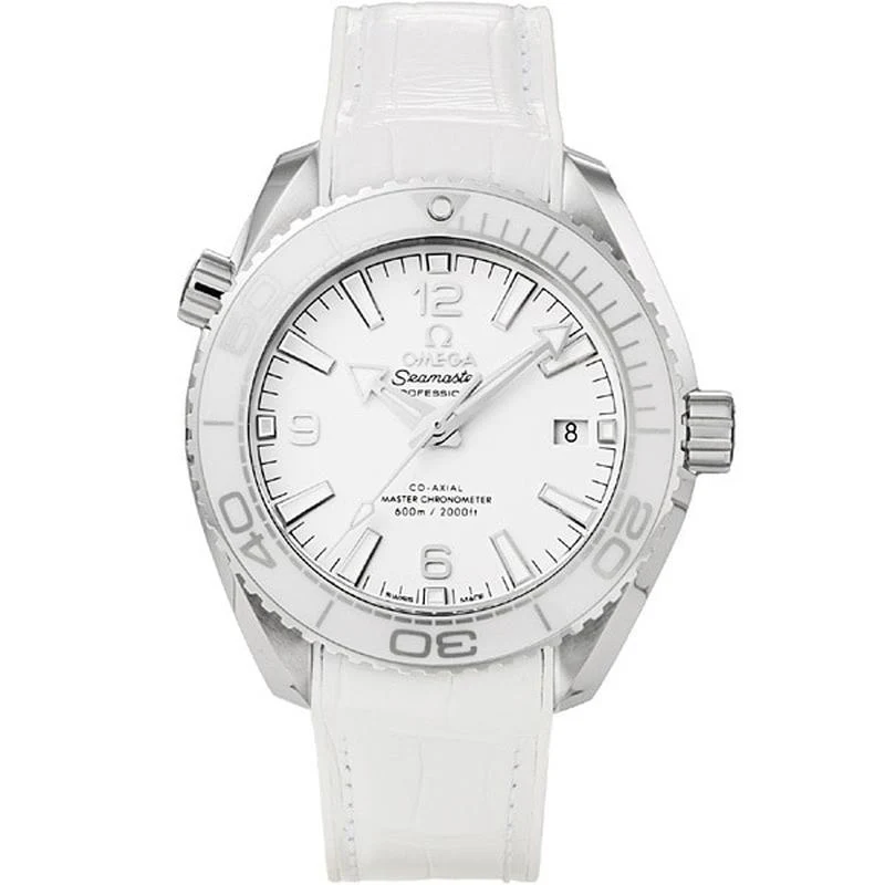 OMEGA Seamaster Planet Ocean 600M White 215.33.40.20.04.001 with 5-Year Warranty [Parallel Import]