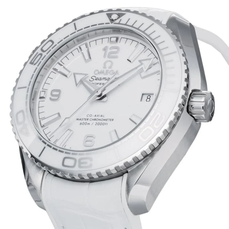 OMEGA Seamaster Planet Ocean 600M White 215.33.40.20.04.001 with 5-Year Warranty [Parallel Import] - Image 2