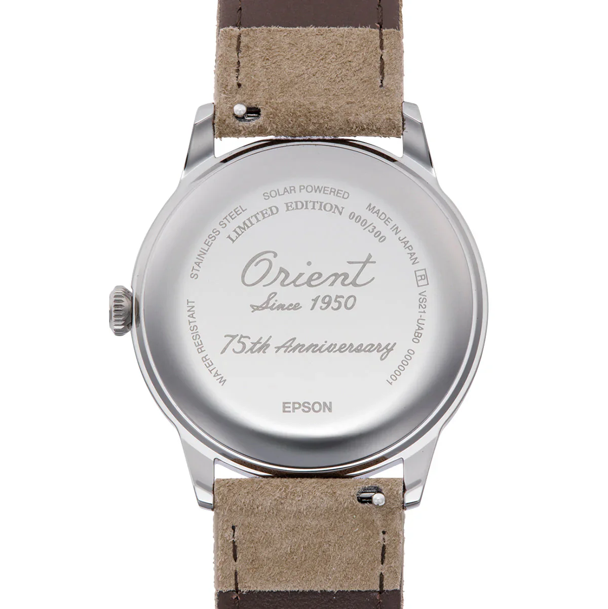 Orient Bambino 38 Solar Powered Orient 75th Anniversary Model RN-WK0006S Limited Edition Model - Image 2