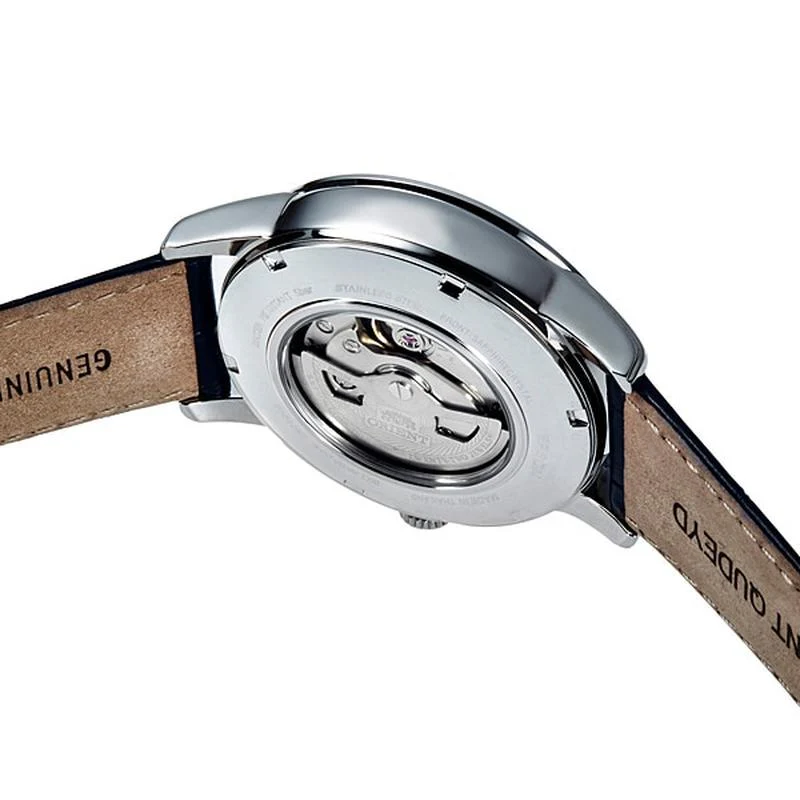 ORIENT Classic SUN & MOON Mechanical Leather Men's Watch RN-AK0004L - Image 3