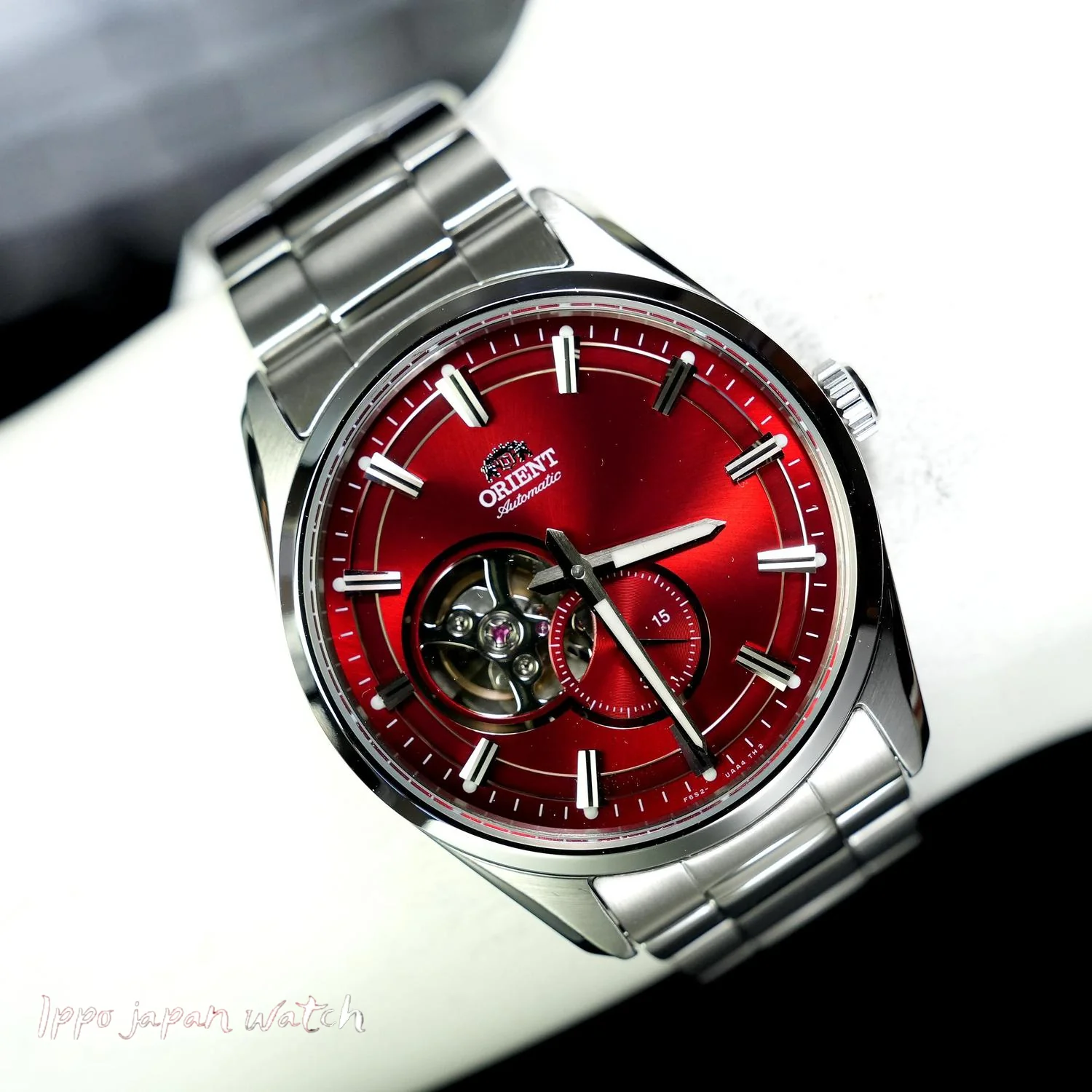 ORIENT Contemporary Semi-Skeleton Automatic Metal Band Men's Watch RN-AR0010R/RA-AR0010R10B - Image 7