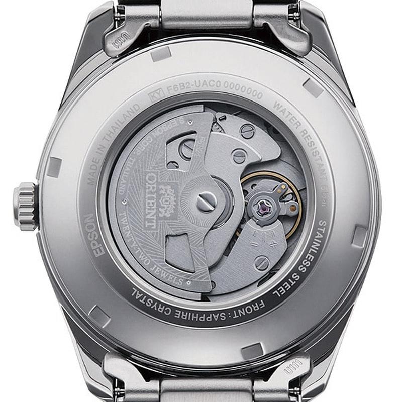 ORIENT Contemporary SUN & MOON Mechanical Stainless Steel Men's Watch RN-AK0301S - Image 2