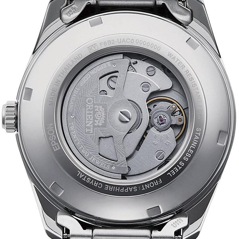 ORIENT Contemporary SUN & MOON Mechanical Stainless Steel Men's Watch RN-AK0302B - Image 2