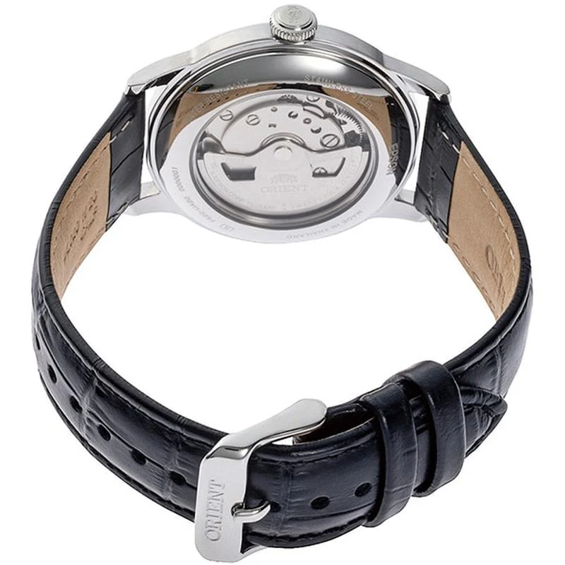 Orient Men's Classic Bambino 38 Automatic, Leather Band Watch RN-AP0101B/RA-AP0101B30B - Image 3
