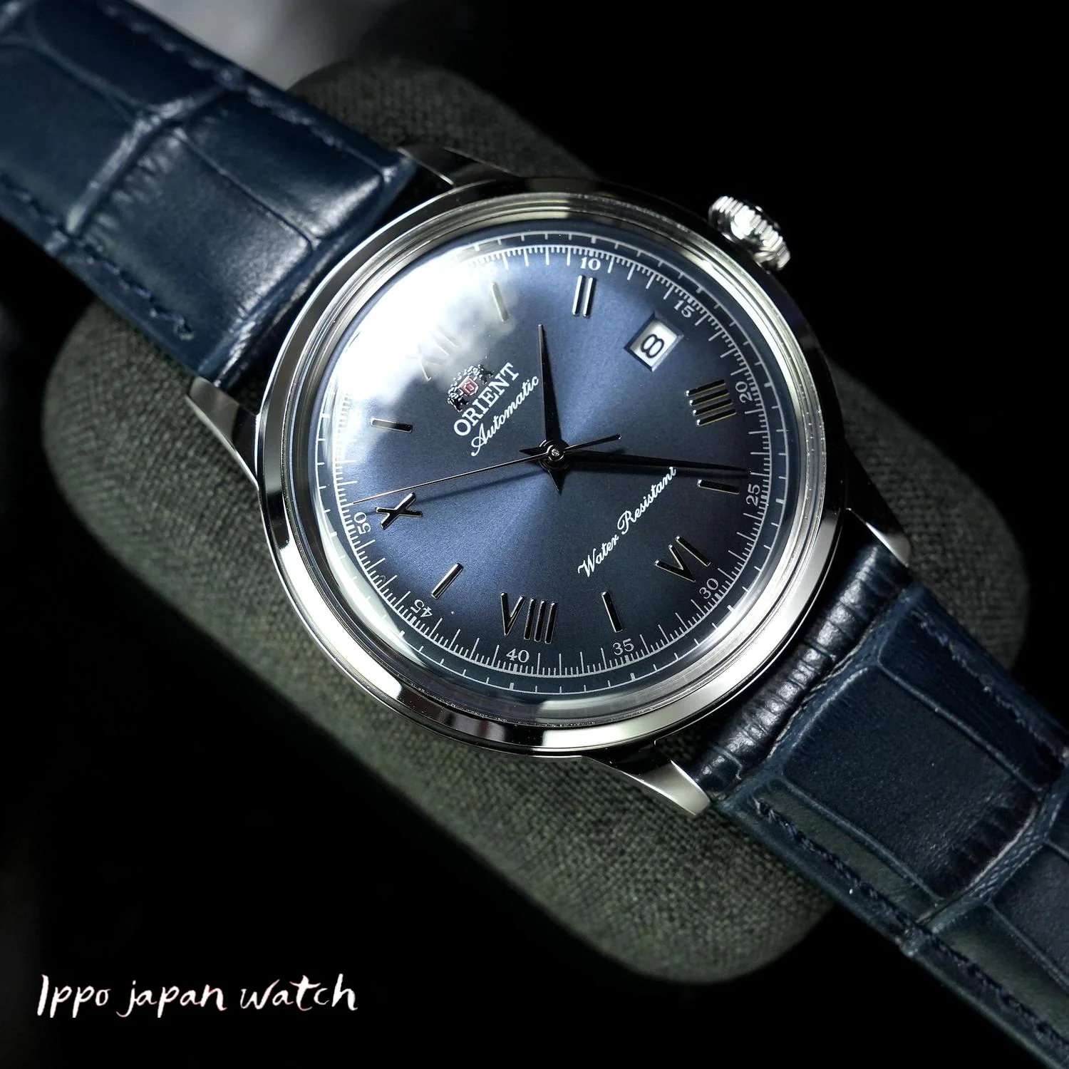 Orient Men's RN-AC0024L/RA-AC0024L30B Classic Bambino Automatic Winding Calf Band Watch - Image 2