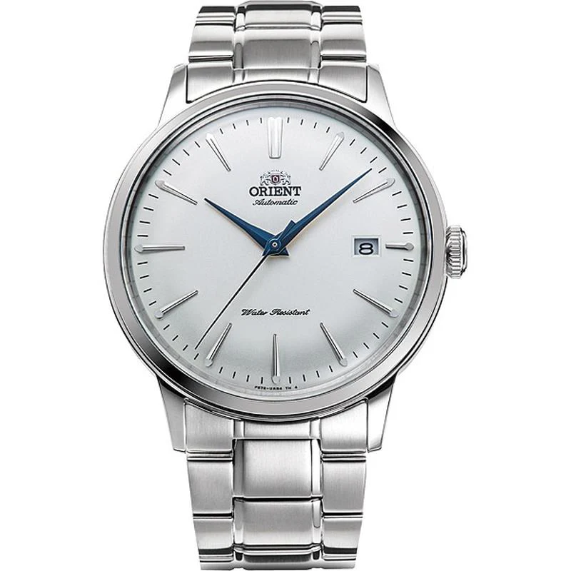 Orient Men's Classic Bambino Mechanical Stainless Steel Watch RN-AC0001S