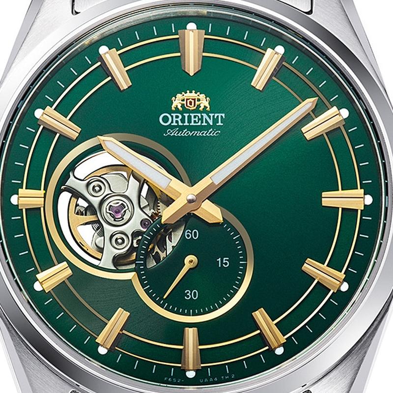 Orient Men's Contemporary Semi-Skeleton Automatic Watch with Metal Band RN-AR0008E/RA-AR0008E10B - Image 3
