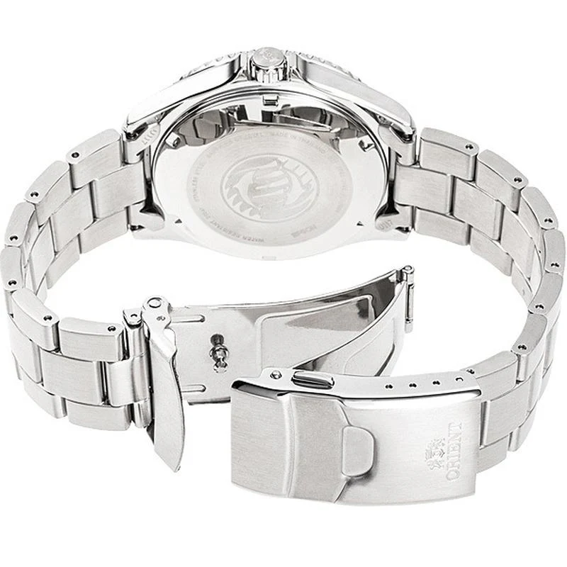 Orient Men's Mako Sport Diver Design Automatic Winding Metal Band Watch RN-AA0811E/RA-AA0811E19B - Image 2