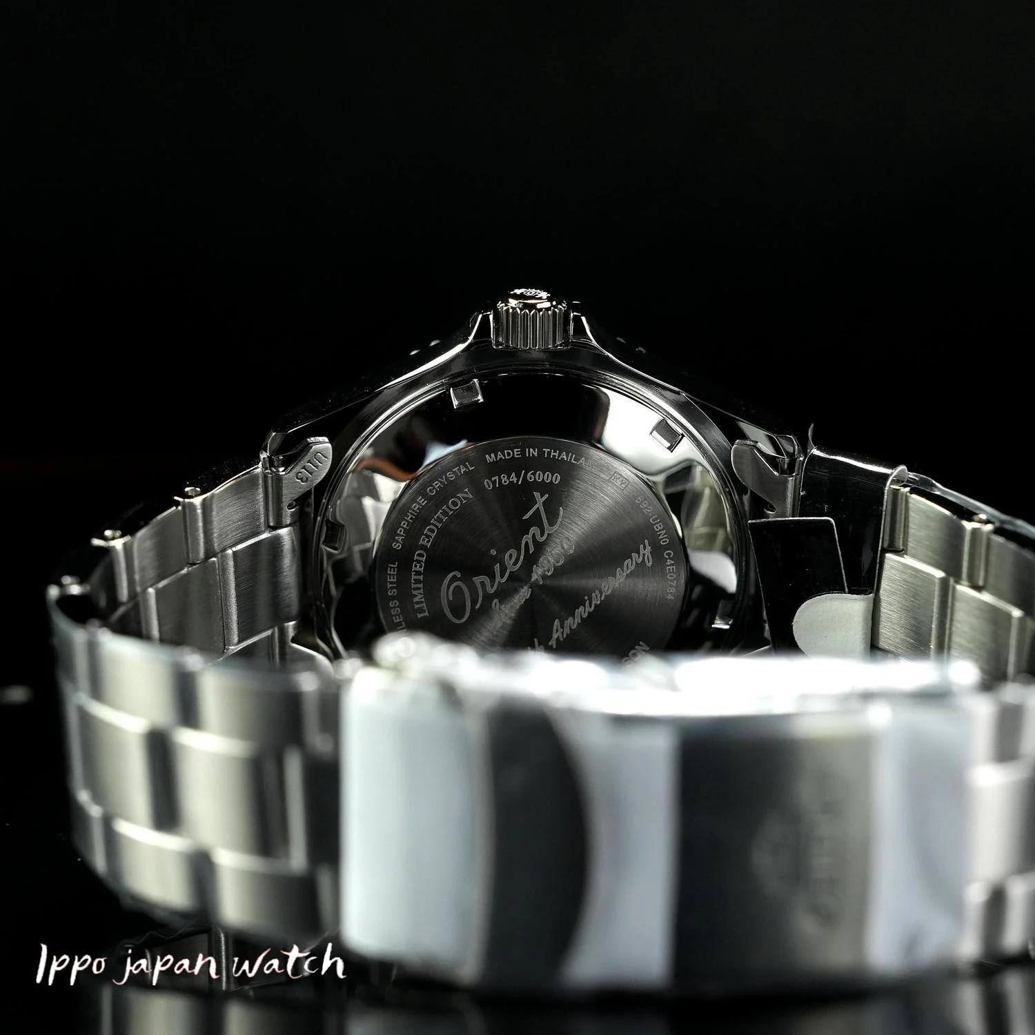 ORIENT Men's Mako Sports Dive Design, 75th Anniversary Limited Edition, Automatic, Metal Band RN-AA0823L - Image 4