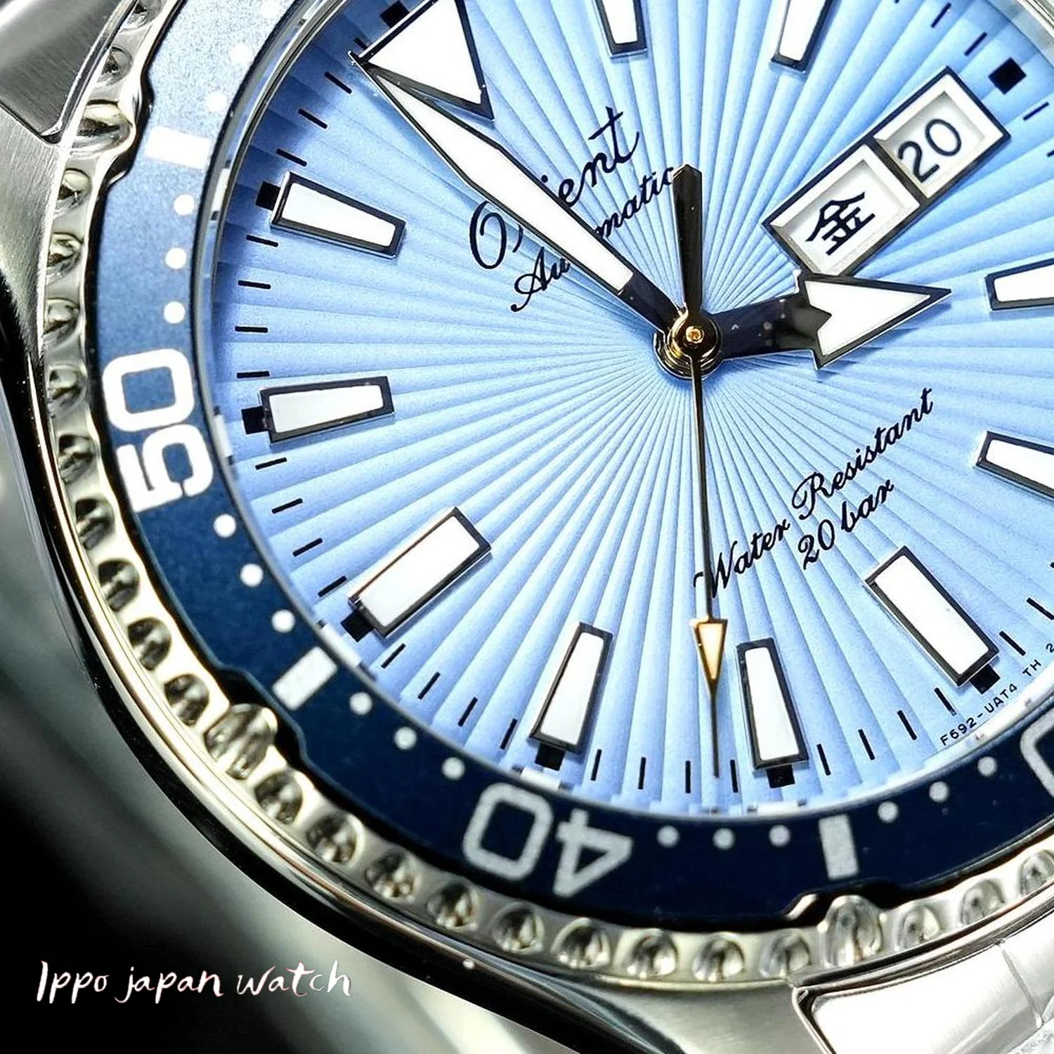 ORIENT Men's Mako Sports Dive Design, 75th Anniversary Limited Edition, Automatic, Metal Band RN-AA0823L - Image 6