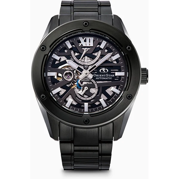 Orient Men's ORIENT STAR Contemporary M34 Avant-garde F8 Skeleton Automatic Mechanical Stainless Steel Watch RK-BZ0004B