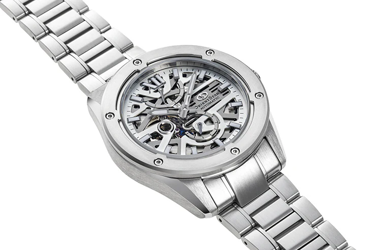 ORIENT Men's ORIENT STAR Contemporary M34 AVANT-GARDE F8 SKELETON Automatic Stainless Steel Watch RK-BZ0001S - Image 3