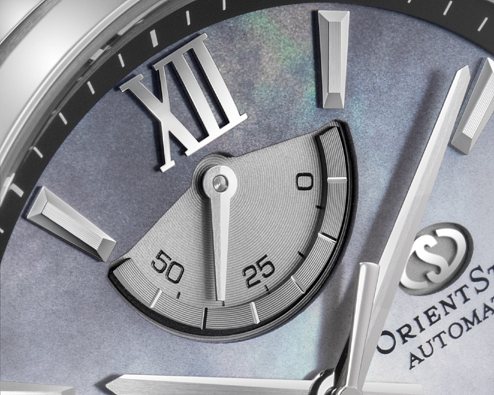 Orient Men's ORIENT STAR Contemporary M34 F7 Mechanical Moon Phase Limited Edition Automatic Stainless Steel Watch with Alternate Leather Band RK-AY0201A - Image 10