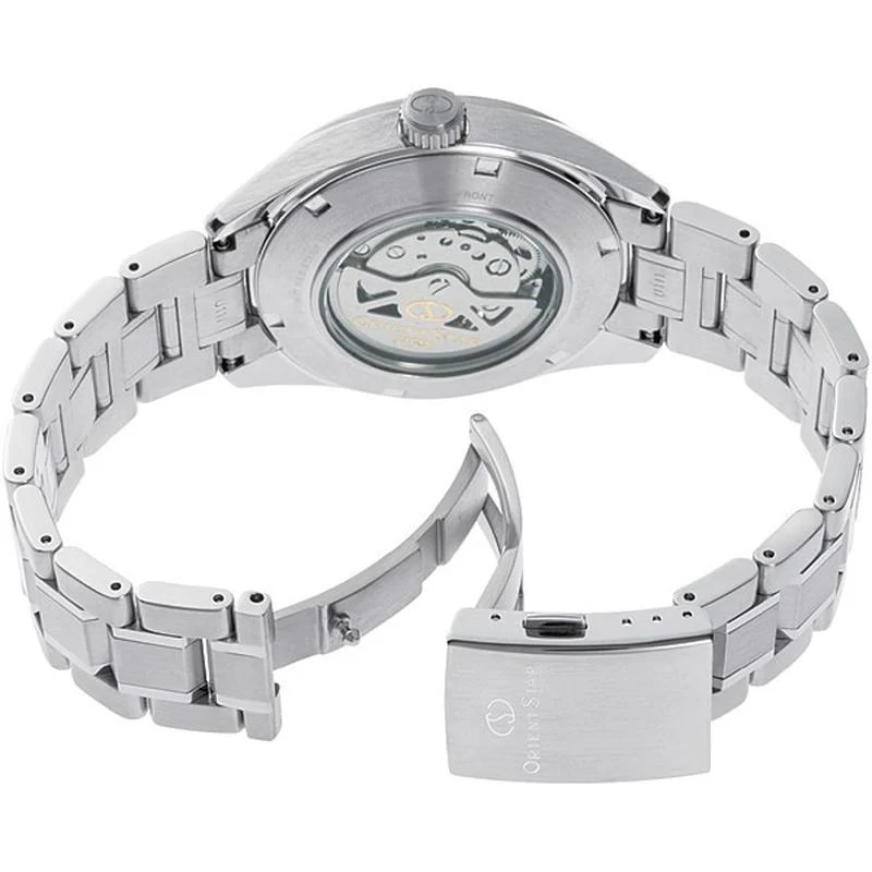 Orient Men's Orient Star Contemporary Modern Skeleton Automatic Stainless Steel Watch RK-AV0125S - Image 3
