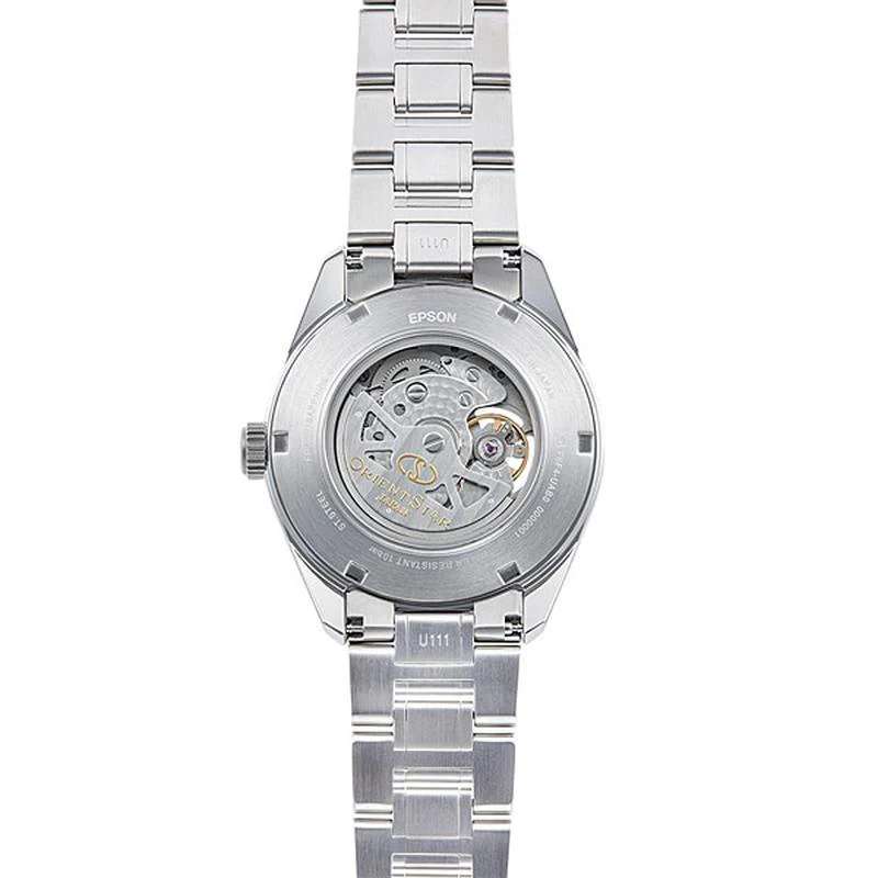 Orient Men's Orient Star Contemporary Modern Skeleton Automatic Stainless Steel Watch RK-AV0125S - Image 4
