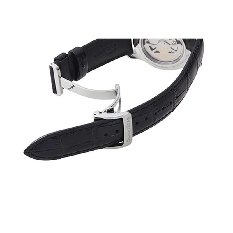 Orient Men's Orient Star Contemporary Semi Skeleton Automatic Leather Band Watch RK-AT0007N - Image 3