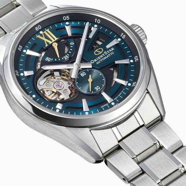 ORIENT RK-AV0134E Contemporary Collection Modern Skeleton Automatic Movement Water Resistant Stylish Design - Image 5