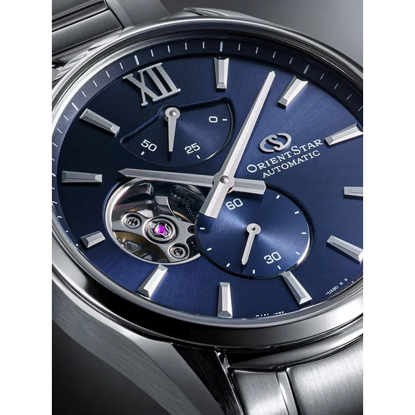 ORIENT RKBY0010L ORIENT STAR M34 F7 Semi-Skeleton Automatic Watch RK-BY0010L [Genuine Product] - Stylish Timepiece with Transparent Caseback - Image 4