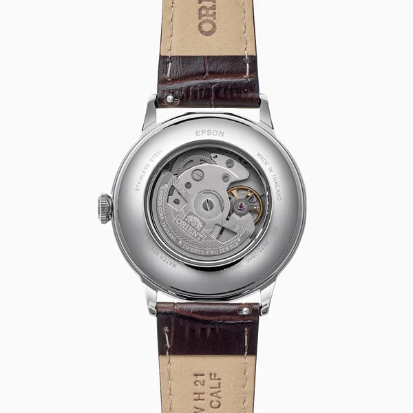 ORIENT RN-AC0032V Classic Automatic Movement Elegant Leather Strap Water Resistant Stylish Design - Image 3