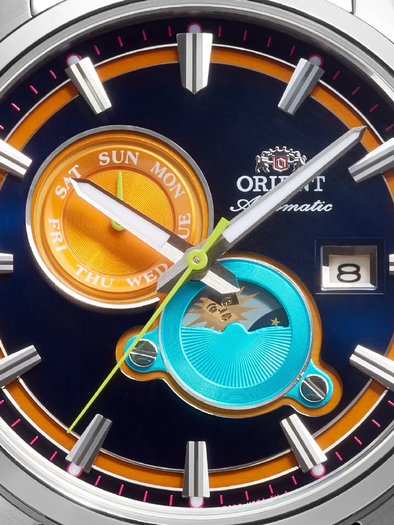 ORIENT RN-AK0316L Contemporary Collection Sun & Moon Limited Edition Automatic Watch Stainless Steel 2026 Spring/Summer - Image 5