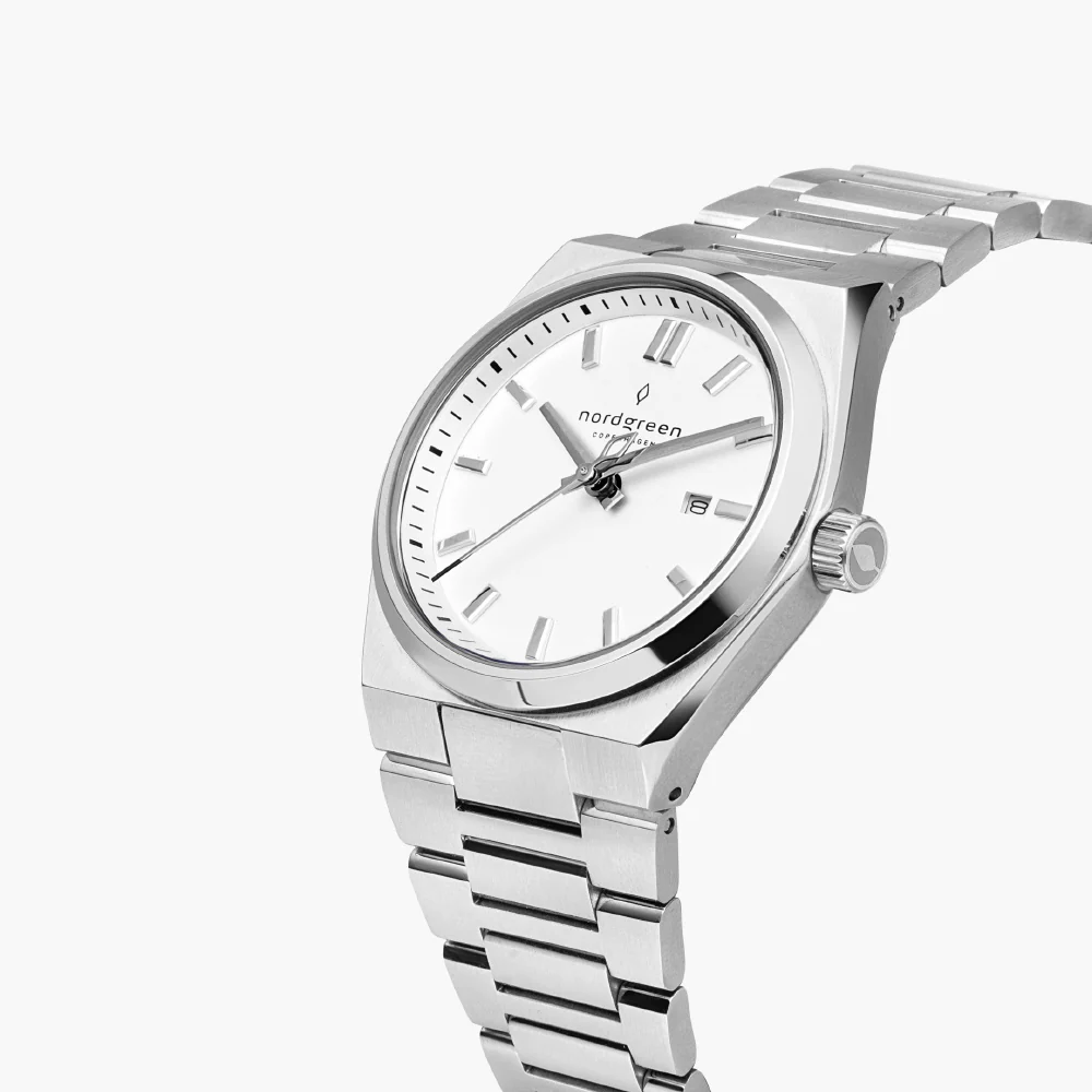 ORIENT SN41SIHLSIXX Elegant 41mm White Dial Automatic Movement Stainless Steel Case Water Resistant