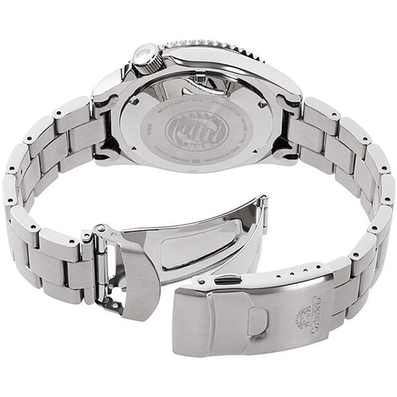 ORIENT Sports Diver Style Automatic Metal Band Men's Watch RN-AC0K02E - Image 2
