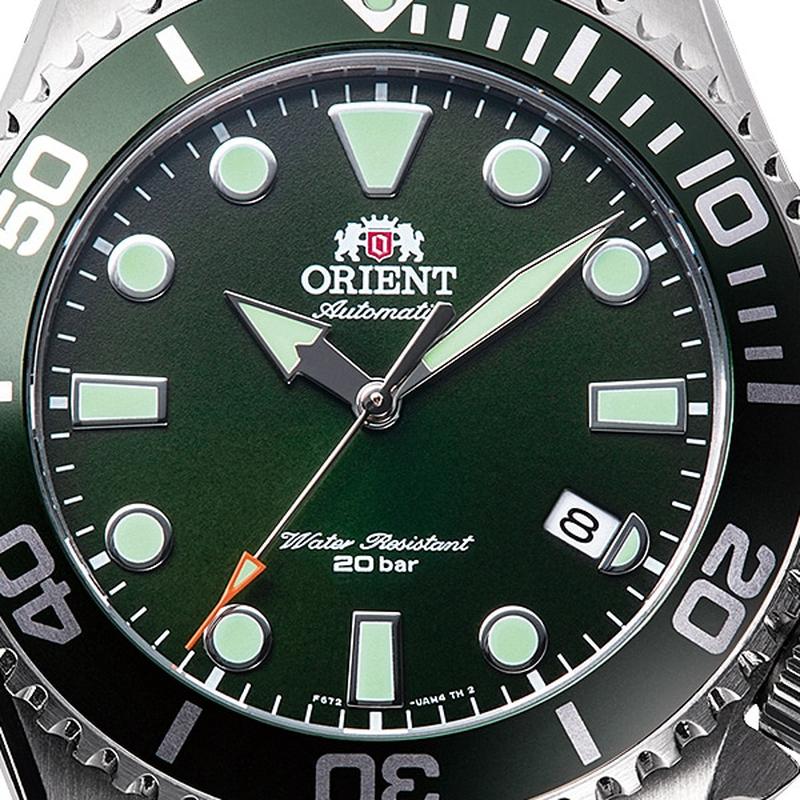 ORIENT Sports Diver Style Automatic Metal Band Men's Watch RN-AC0K02E - Image 3