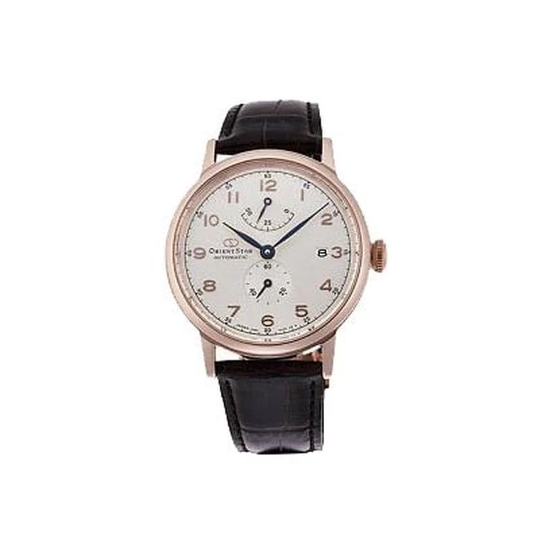 ORIENT STAR Classic HERITAGE GOTHIC Automatic Leather Band Men's Watch RK-AW0003S