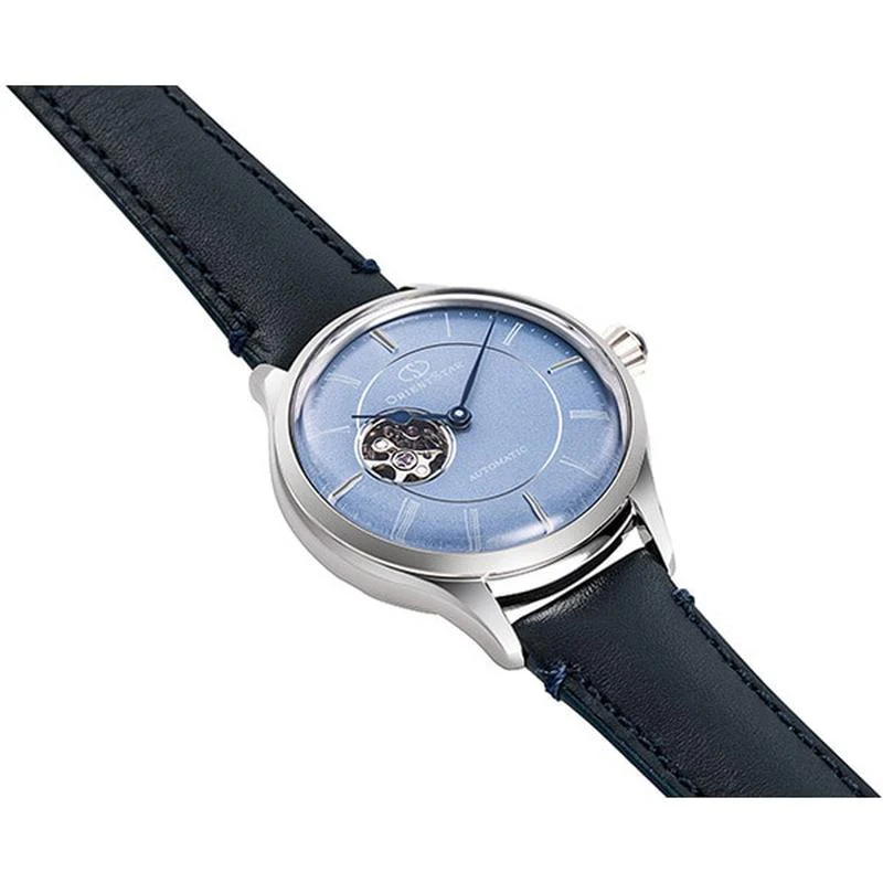 Orient Star Classic Semi Skeleton Automatic Mechanical Ladies Watch with Leather Band RK-ND0012L - Image 2