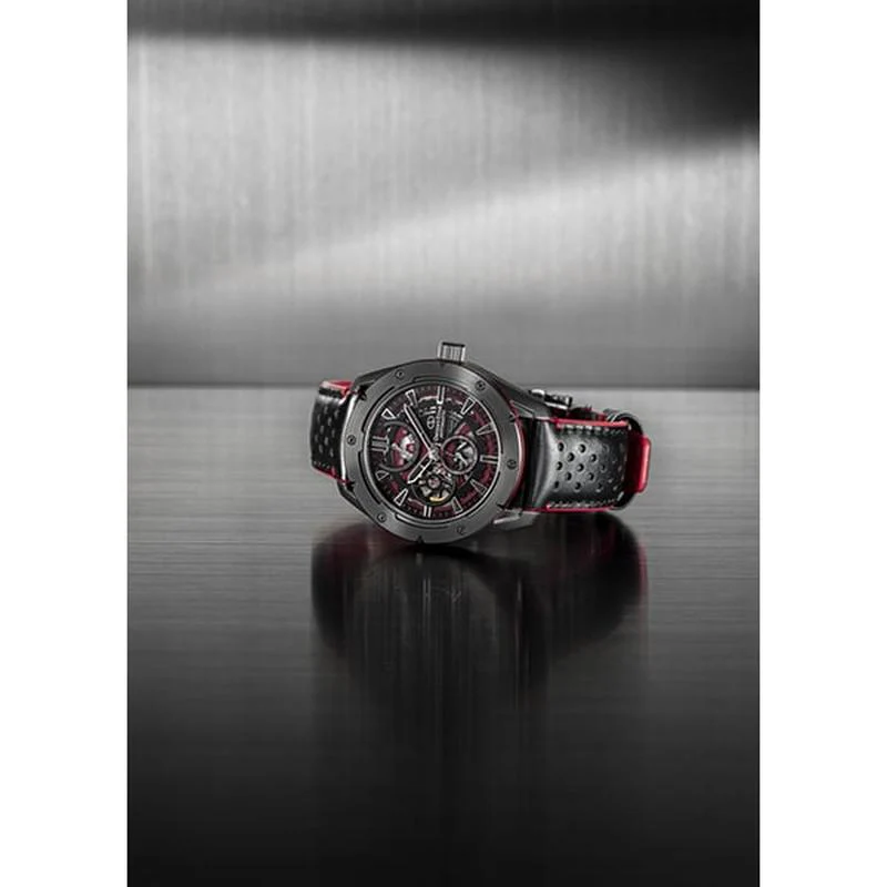 Orient Star Contemporary Avant-Garde Skeleton Automatic Men's Watch with Leather Strap, RK-AV0A03B - Image 4