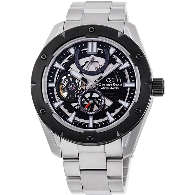 ORIENT STAR Contemporary AVANT-GARDE SKELETON Mechanical Automatic Stainless Steel Men's Watch RK-AV0A01B