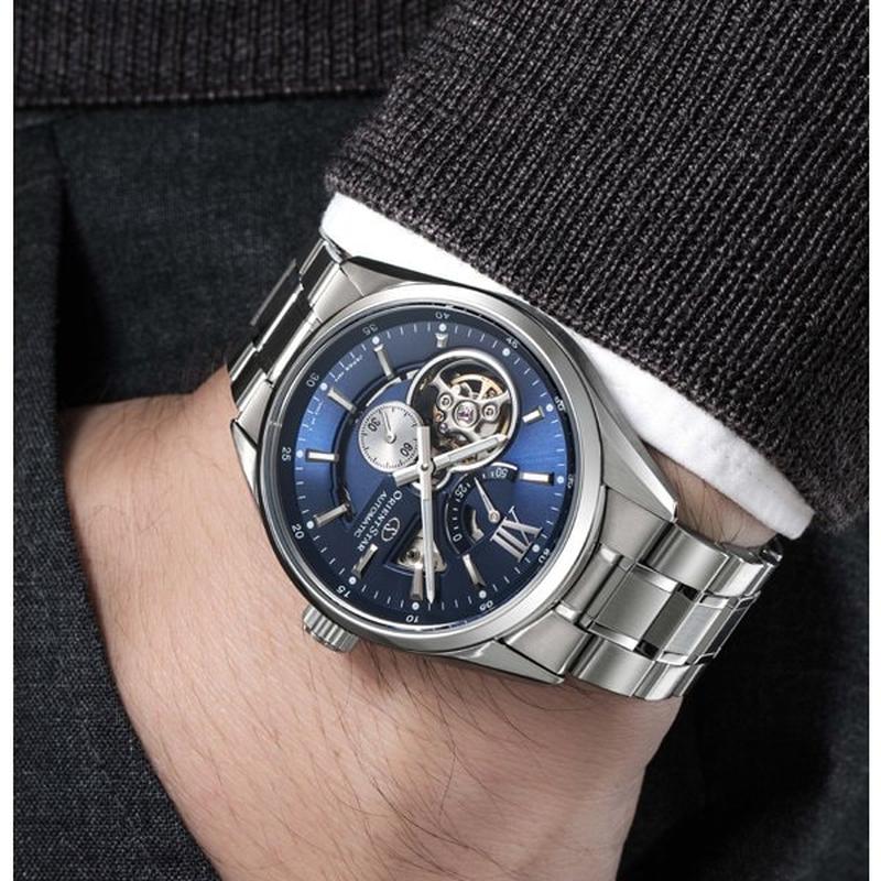 ORIENT STAR Contemporary MODERN SKELETON Automatic Metal Band Men's Watch RK-AV0004L - Image 5