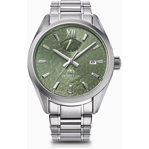 Orient Star Men's Contemporary M34 F8 Date Automatic Mechanical Stainless Steel Watch with Additional Band RK-BX0005E