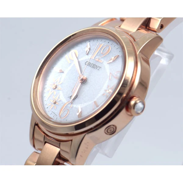 ORIENT WI0041SD Elegant Solar Powered Ladies Watch with Stunning Mother of Pearl Dial and Durable Stainless Steel Band - Image 2