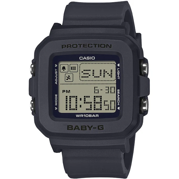 CASIO BGD-10KH-2CJR Stylish Navy Baby-G Watch Heart-Shaped Holder Shock Resistant Water Resistant Fashionable Design