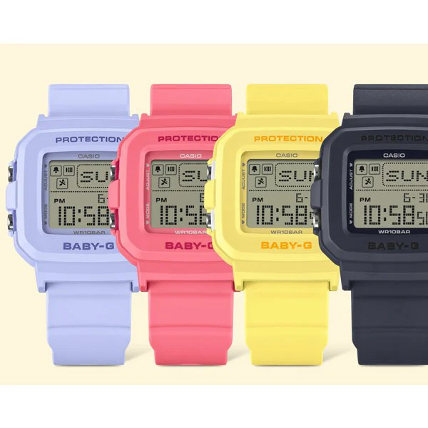 CASIO BGD-10KH-2CJR Stylish Navy Baby-G Watch Heart-Shaped Holder Shock Resistant Water Resistant Fashionable Design - Image 7