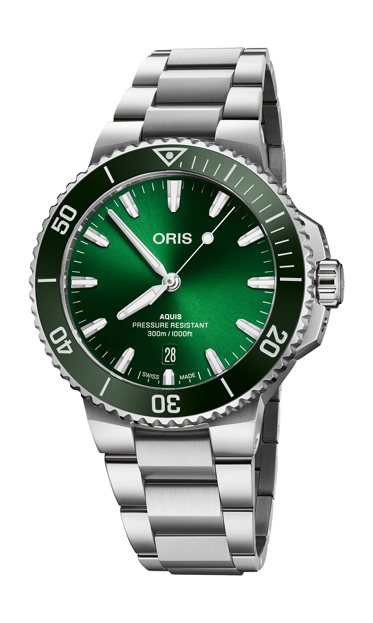 Oris Aquis Date 01-733-7787-4157-07-8-22-04PEB - Image 4