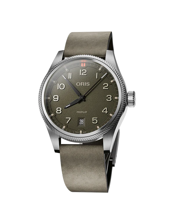Oris Propilot Date 01-733-7805-4167-07-6-20-16LC - Image 4