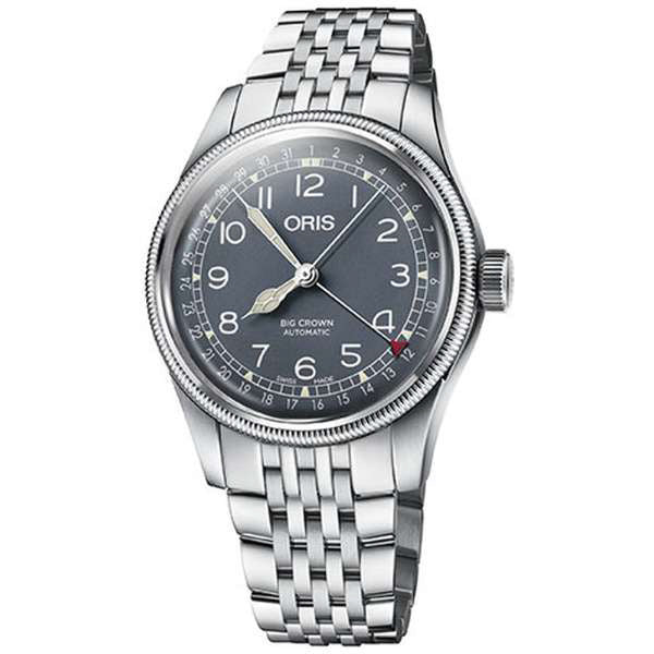 ORIS 7547741406582022 Big Crown Pointer Date BL Automatic Movement Water Resistant Elegant Design